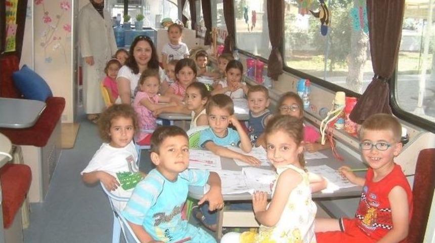Burhaniye&rsquo;de Gezici Anaokulu K&uuml;t&uuml;phane Olacak