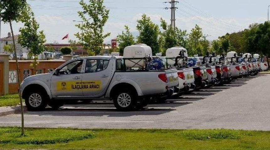 Konya&rsquo;nın 31 İl&ccedil;esinde Haşereyle M&uuml;cadele Ediliyor