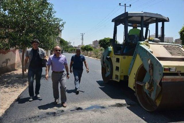 Başkan Kara, Asfalt &Ccedil;alışmalarını İnceledi 1