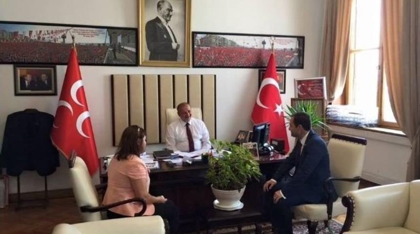 Milletvekili K&uuml;rşat Tuna Kaydını Yaptırdı