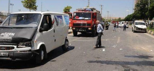 Gaziantep te Zincirleme Kaza: 2 Yaralı 2