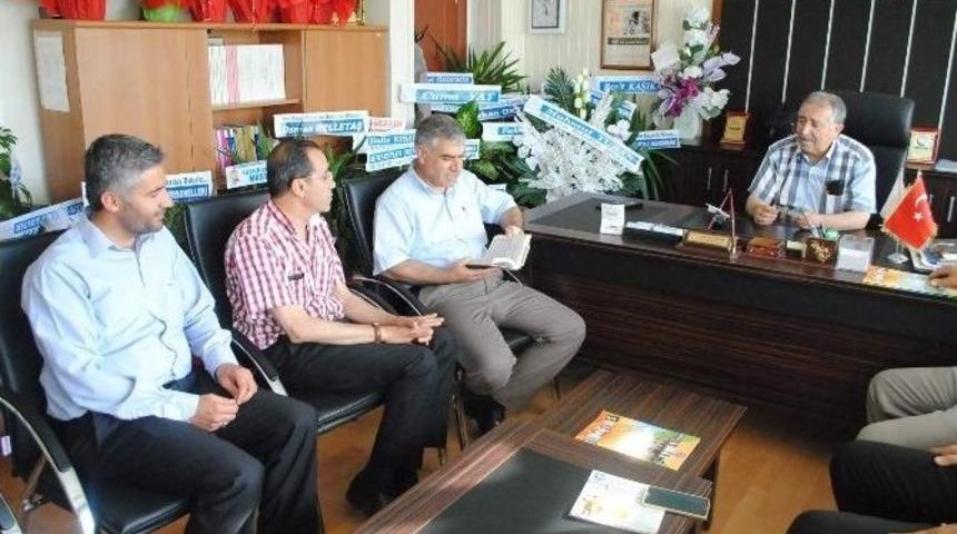 G&ouml;lbaşı Milli Eğitim M&uuml;d&uuml;r&uuml;ne &lsquo;hayırlı Olsun&rsquo; Ziyareti