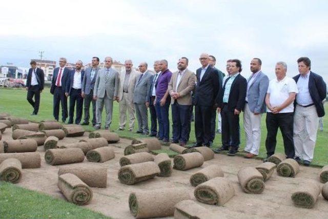 Başkan Altepe: Yeni Stadın Zemini Muhteşem Olacak