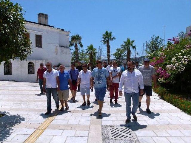 Bodrum&rsquo;da Esnaftan M&uuml;lteci Eylemi 1