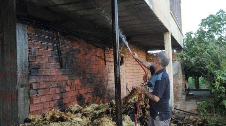Adıyaman&rsquo;Da Yangın Paniği