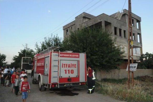 Adıyaman’Da Yangın Paniği