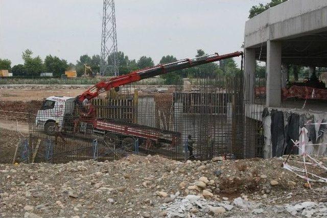 Timsah Arena’da Çim Serme İşlemine Başlandı