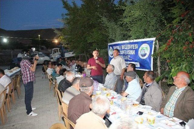 Yahyalı’da İlk İftar Sofrası Ağcaşar’da Kuruldu