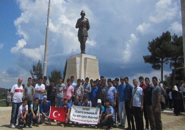 Felahiye’nin Başarılı Öğrencilerine Bursa Çanakkale Gezisi