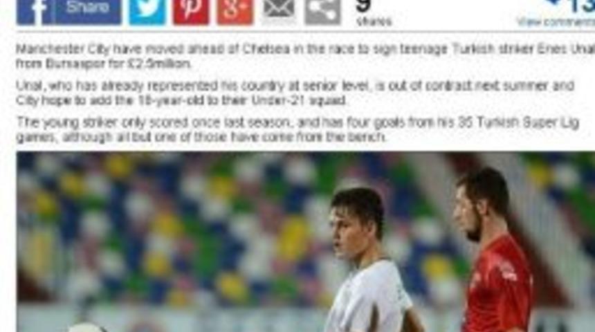 İngiliz Devi Enes &Uuml;nal&rsquo;ın Peşinde