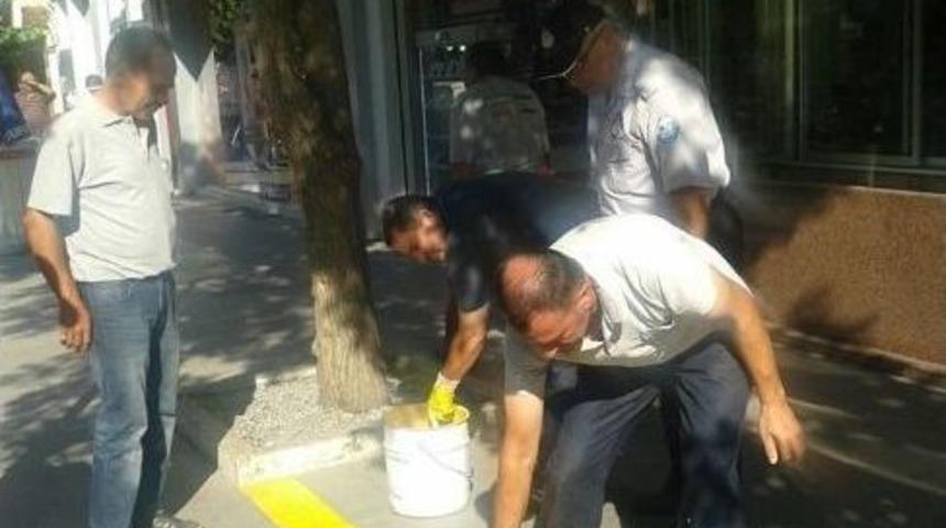 Salihli&rsquo;de Esnafa &lsquo;sarı &Ccedil;izgi&rsquo; Uyarısı