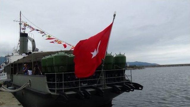 Giresunlu Nusret Mayın Gemisi’ne Hayran Kaldı