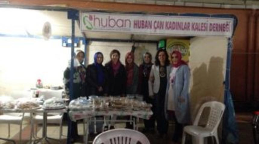 Huban Ramazan &Ccedil;adırıyla &Ccedil;an Şehir Meydanında