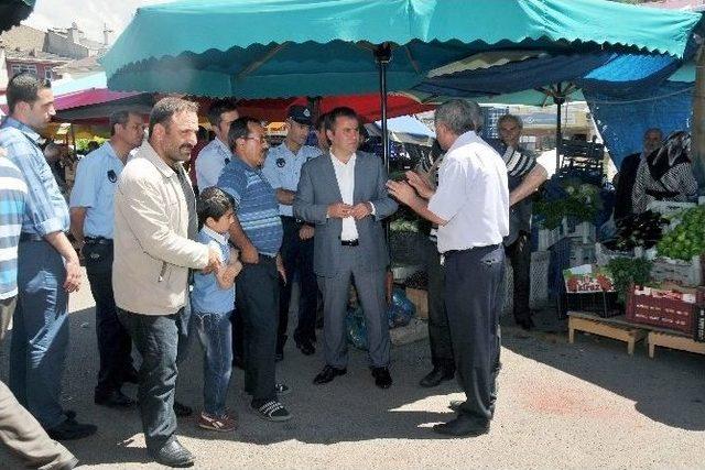 Başkan &Ccedil;imen, Esnaf Ziyaretlerine Devam Ediyor 1