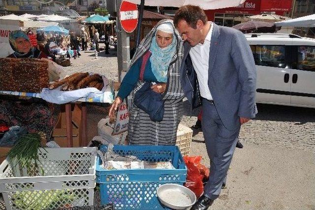 Başkan &Ccedil;imen, Esnaf Ziyaretlerine Devam Ediyor 2