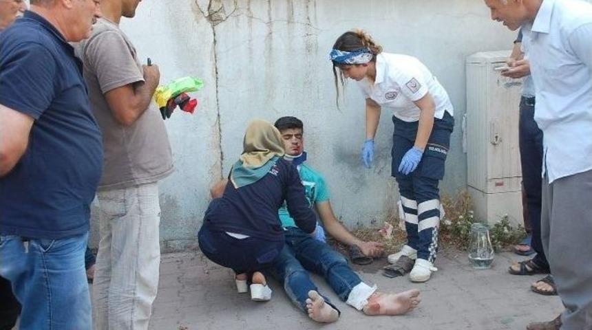 Otomobil İle Motosiklet &Ccedil;arpıştı: 1 Yaralı