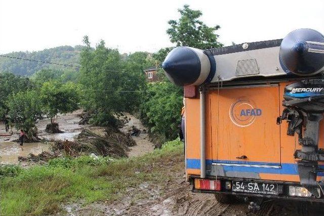 Sakarya’da Sel: 1 Ölü