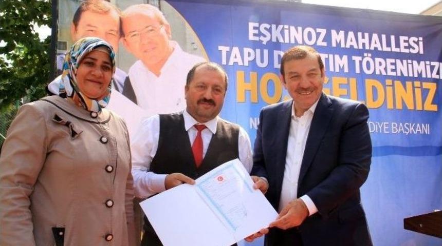 Esenyurt&rsquo;ta 30 Yıllık Tapu Hasreti Sona Erdi