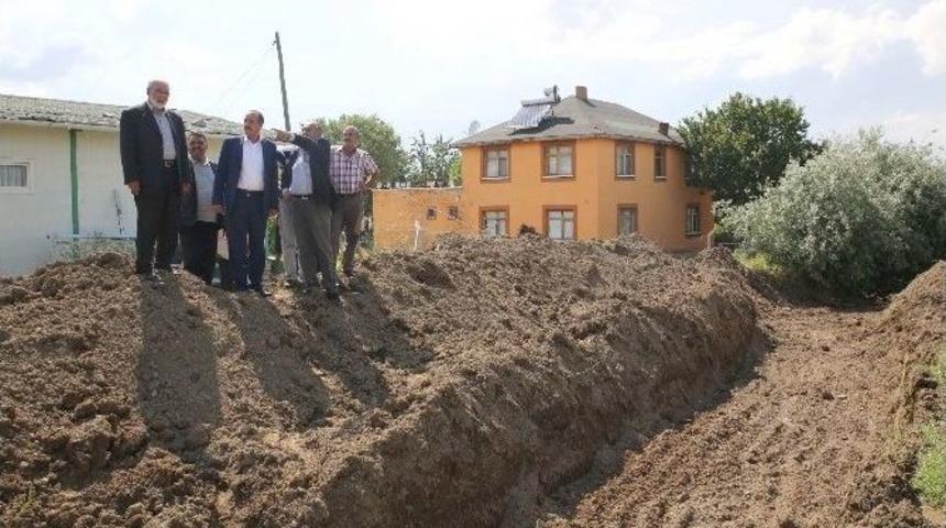 Başkan Duruay Sel B&ouml;lgesinde İncelemelerde Bulundu