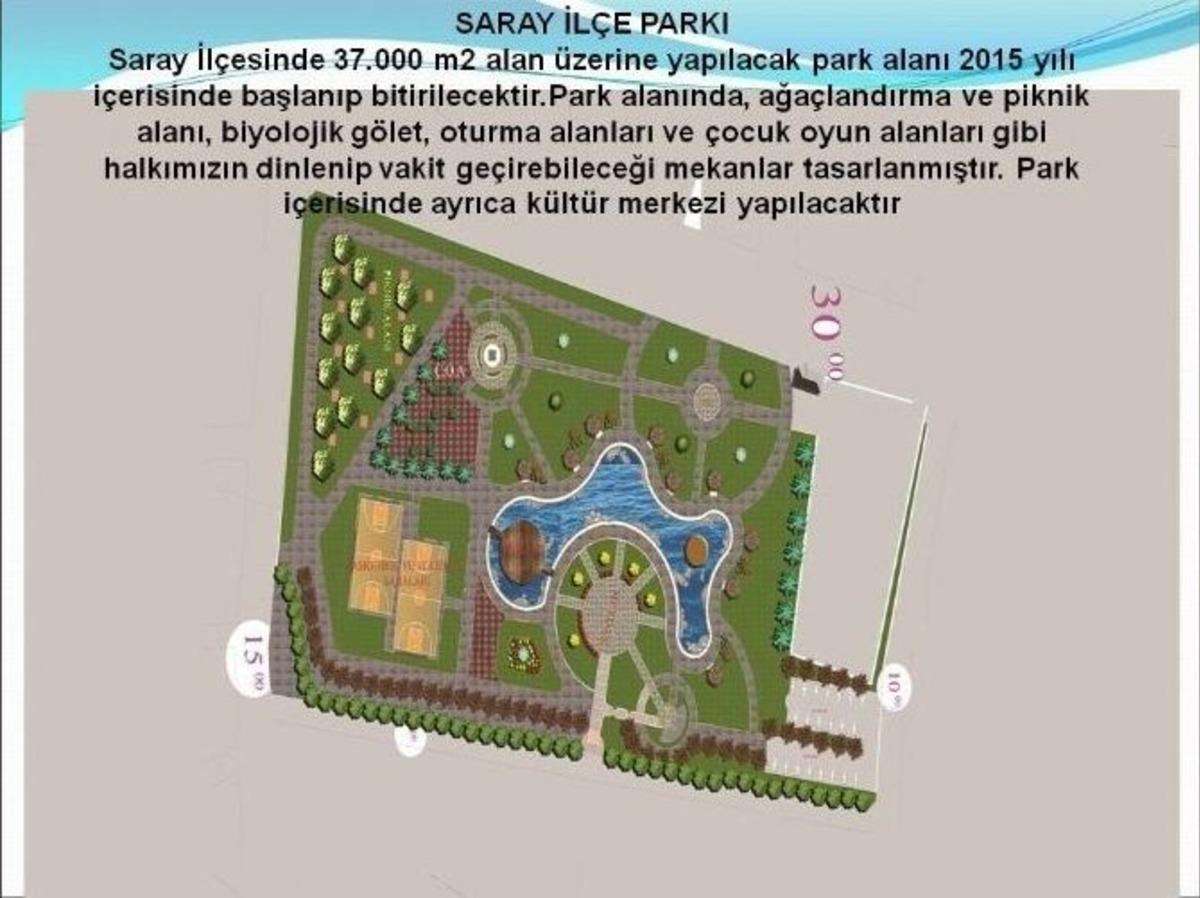 B&uuml;y&uuml;kşehir Belediyesi, Yapımına Başladığı Parklarla Kente Nefes Aldıracak