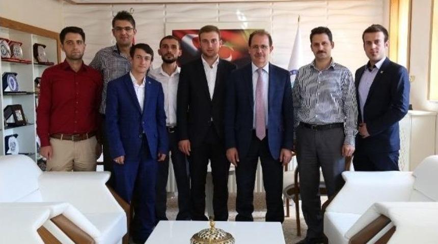 T&uuml;gva Bayburt İl Başkanı Atıcı&rsquo;dan Rekt&ouml;r Coşkun&rsquo;a Ziyaret&hellip;