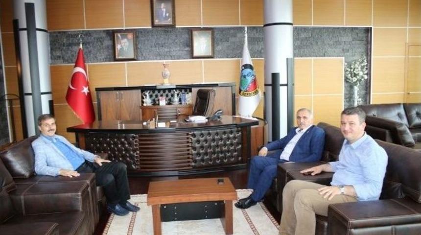 Milletvekili İnci&rsquo;den Başkan Yusuf Alemdar&rsquo;a Teşekk&uuml;r Ziyareti