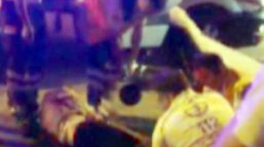 Samsun'da Motosiklet Kazası :2 Yaralı