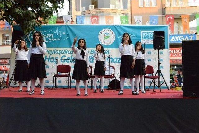 Yeşilyurt Belediyesi İlk Sokak İftarını Gündüzbey Mahallesi’nde Verdi