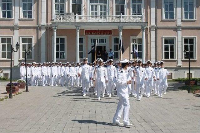 Deniz Harp Okulu Öğrencileri Tekirdağ’da