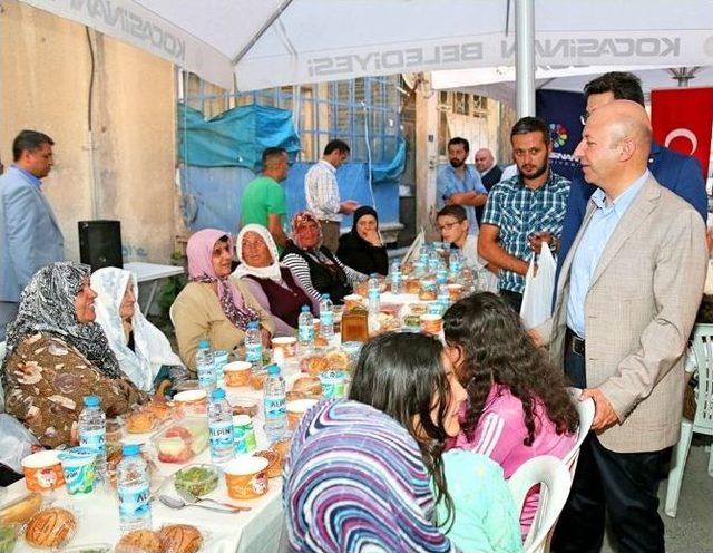 Çolakbayrakdar’dan Mahalle Sakinlerine İftar