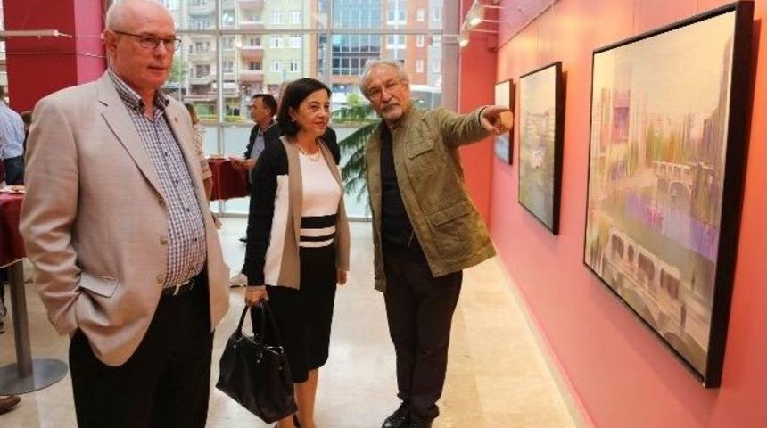 Şener Demirkol 40&rsquo;ıncı Yıl Resim Sergisi A&ccedil;ıldı