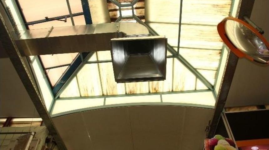 B&uuml;y&uuml;kşehir, Yabancılar Pazarı&rsquo;nın Havalandırma Sorununu &Ccedil;&ouml;z&uuml;yor