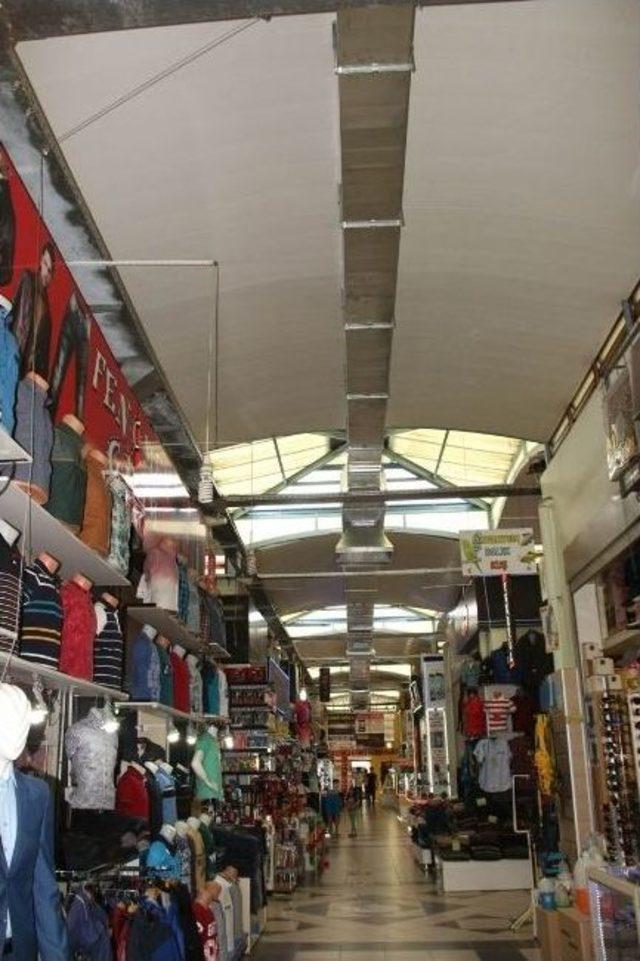 B&uuml;y&uuml;kşehir, Yabancılar Pazarı&rsquo;nın Havalandırma Sorununu &Ccedil;&ouml;z&uuml;yor 1