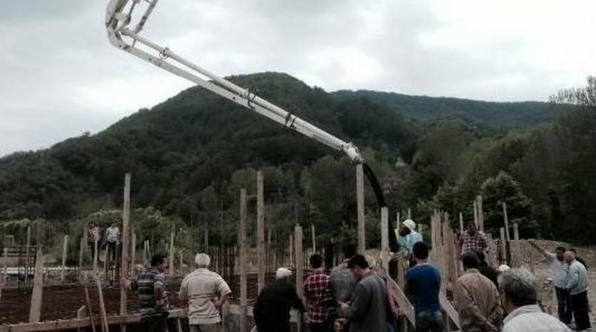 Cide&rsquo;de Sağlık Ocağının Temeli Atıldı