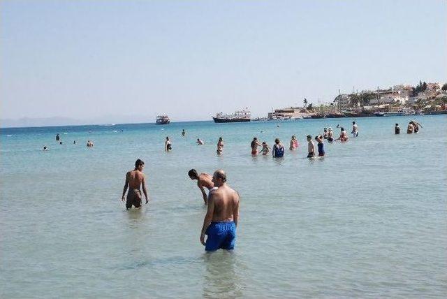 Kurtuluş Savaşı&rsquo;ndan Kalma Mayın İ&ccedil;in Deniz Boşaltıldı 3