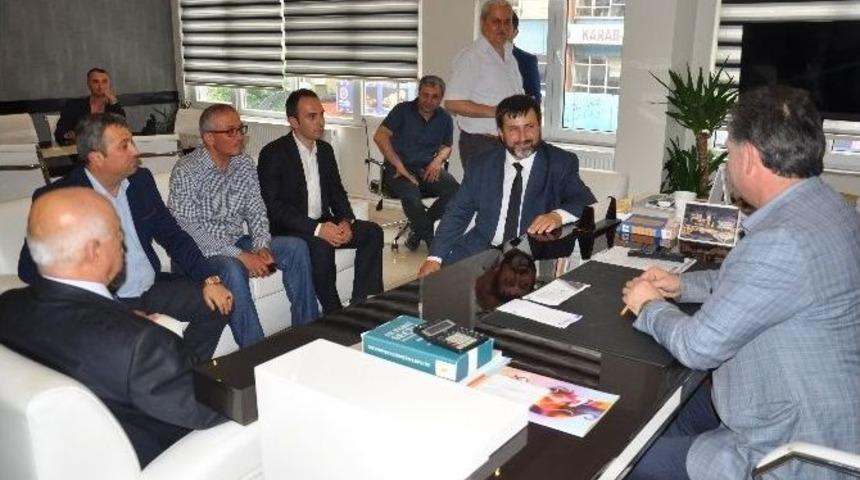 Mhp Karab&uuml;k Milletvekili Yal&ccedil;ın&rsquo;dan Ak Parti&rsquo;ye Ziyaret