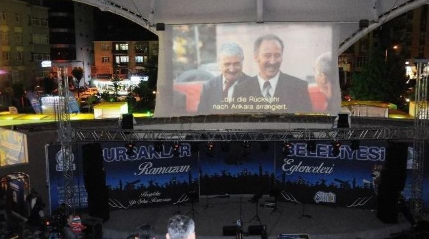 Pursaklar&rsquo;da A&ccedil;ık Hava Sineması B&uuml;y&uuml;k İlgi G&ouml;rd&uuml;