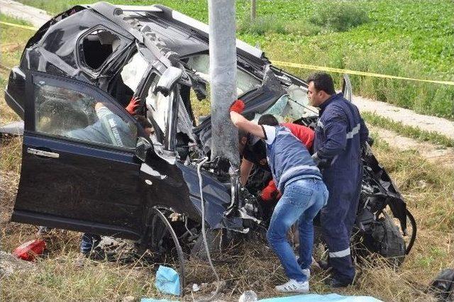 Eskişehir’de Korkunç Kaza, 4 Ölü