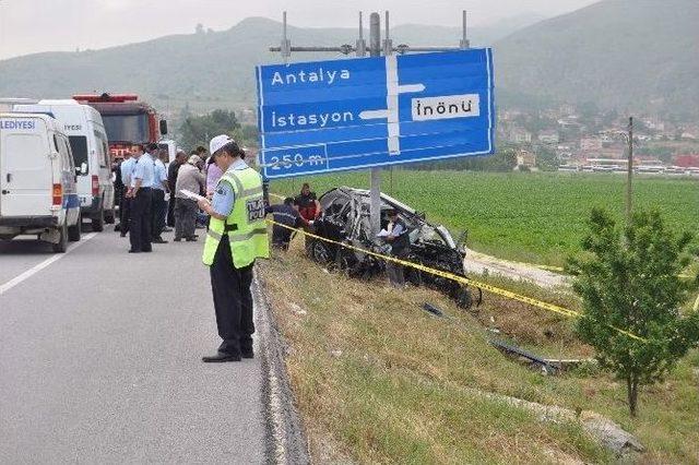 Eskişehir’de Korkunç Kaza, 4 Ölü