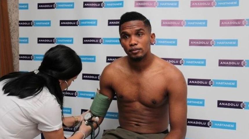 Eto&rsquo;o&rsquo;ya 10 Korumalı Sağlık Kontrol&uuml;
