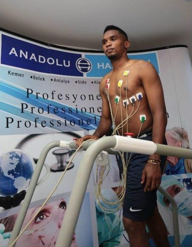 Eto’o’ya 10 Korumalı Sağlık Kontrolü