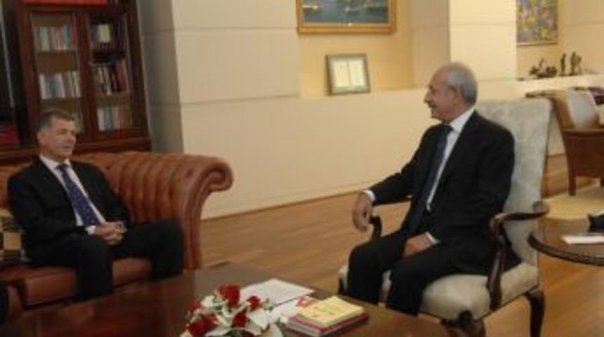 Kılı&ccedil;daroğlu, İngiltere B&uuml;y&uuml;kel&ccedil;isi Moore&rsquo;u Kabul Etti