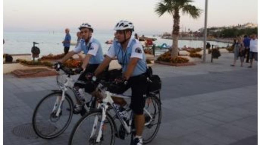 Didim Yalı Caddesi Bisikletli Polislere Emanet