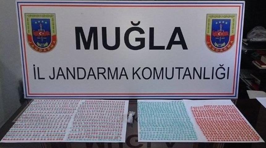 Marmaris&rsquo;te Uyuşturucu Hap Operasyonu