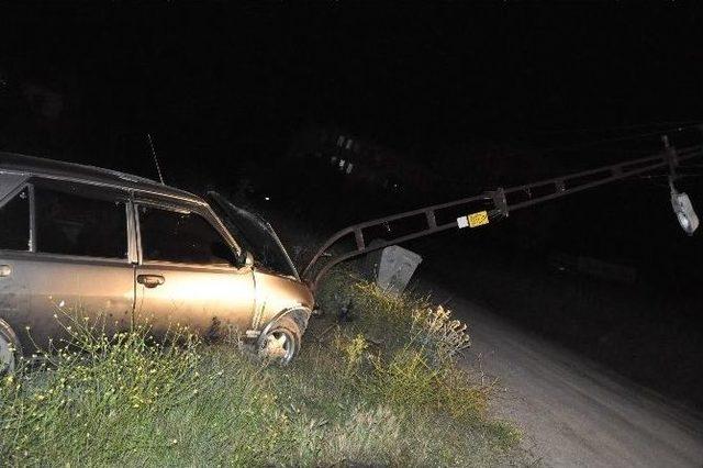 Bozüyük’te Trafik Kazası, 1 Yaralı