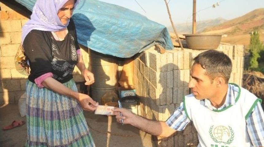 İhh Şırnak&rsquo;ta 150 Aileye Ramazan Kumanyası Dağıttı