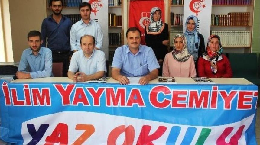 İlim Yayma Cemiyeti&rsquo;nin Yaz Okulu Başlıyor