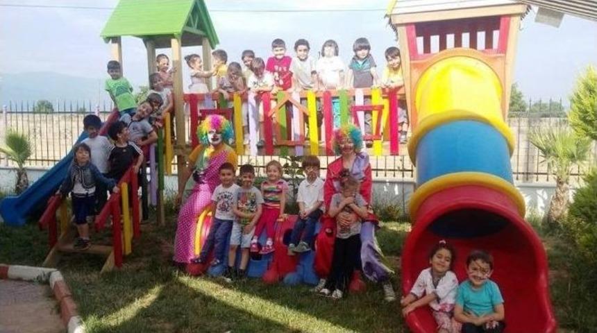 &Ouml;demiş Anaokulunda Oyun Evi