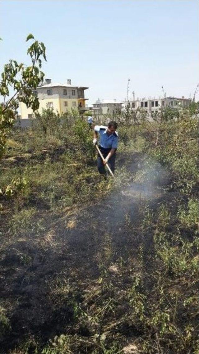 Van’da Bahçe Yangını