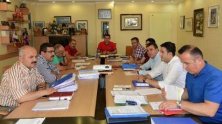 Alanya Belediyesi&rsquo;nde Haftalık Enc&uuml;men Toplantısı Yapıldı